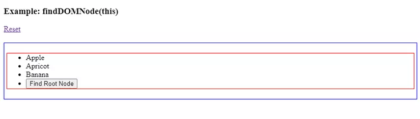 findDOMNode trong Reactjs